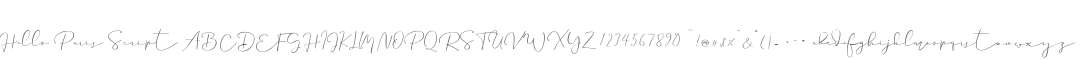 Hello Paris Script