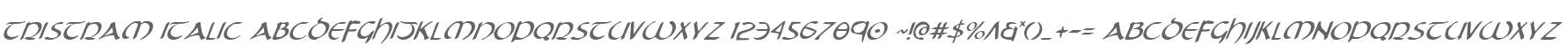 Tristram Italic