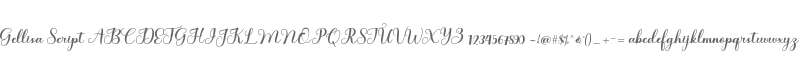 Gellisa Script