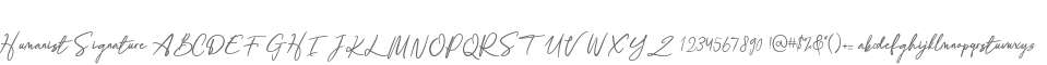 Humanist Signature