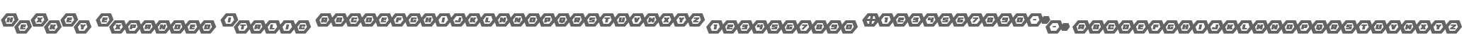 HeXkEy Expanded Italic