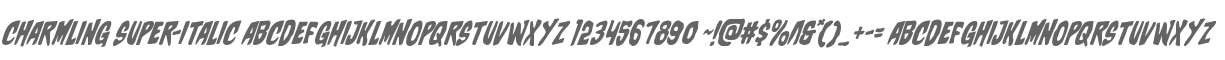 Charmling Super-Italic