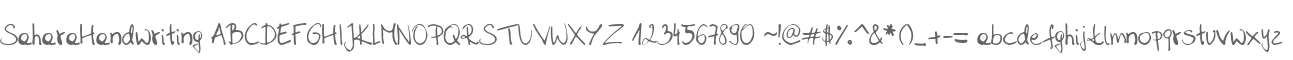 SaharaHandwriting