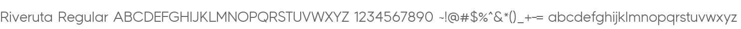 Riveruta Regular