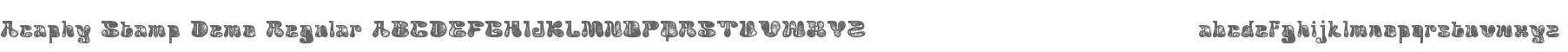 Acaphy Stamp Demo