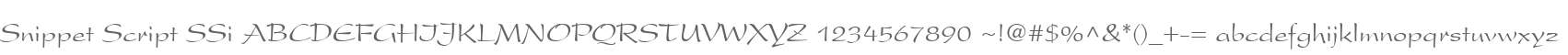 Snippet Script SSi