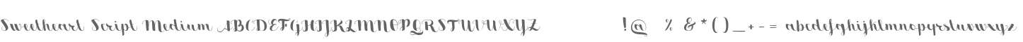 Sweetheart Script Medium