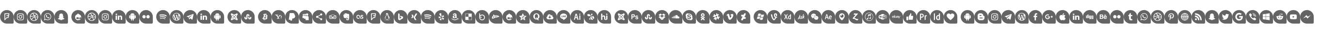 Icons Social Media 13