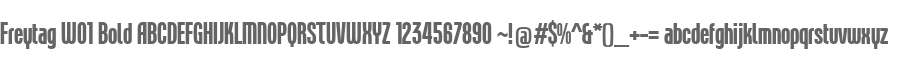 Freytag W01 Bold