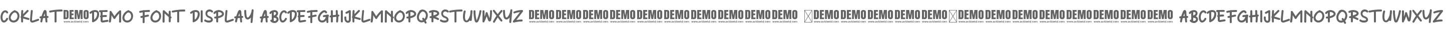 Coklat-DEMO FONT Display