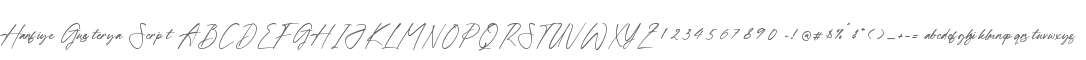 Hanfiye Guesterya Script