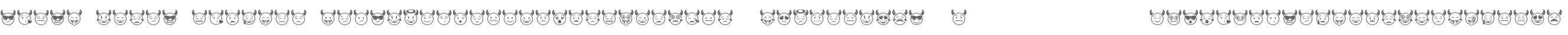 Devil Emoji Regular
