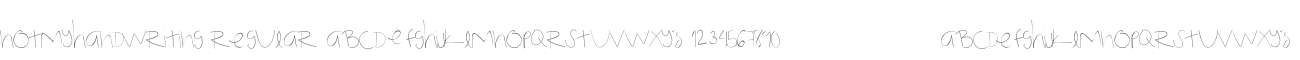 NotMyHandwriting-Regular