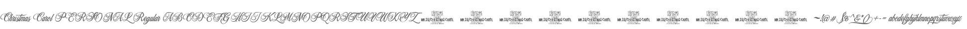 Christmas Carol PERSONAL