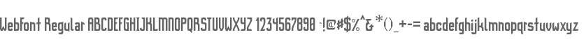 WebFont Regular
