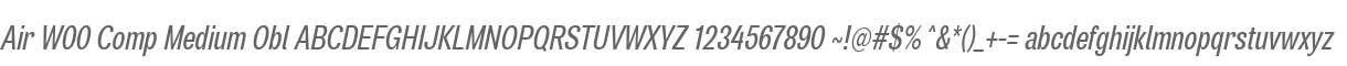Air W00 Comp Medium Obl