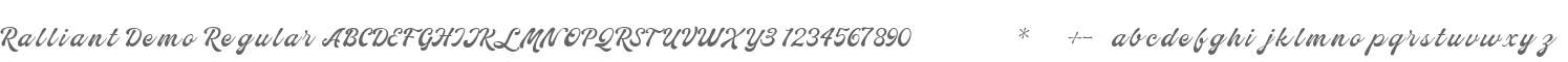 Ralliant Demo