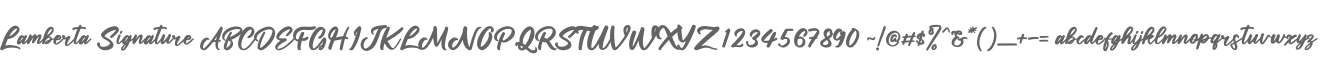 Lamberta Signature