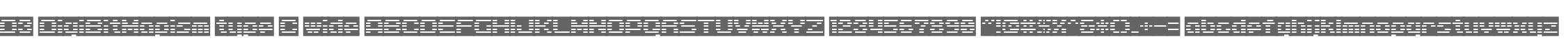 D3 DigiBitMapism type C wide