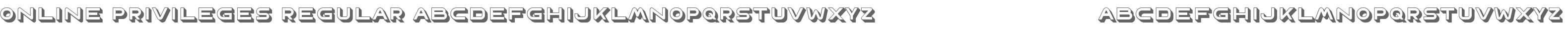 Online Privileges