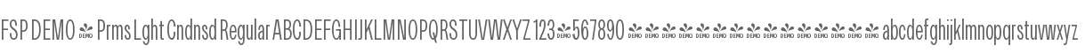 FSP DEMO - Prms Lght Cndnsd