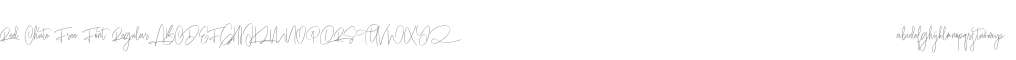 Red Chute Free Font Regular