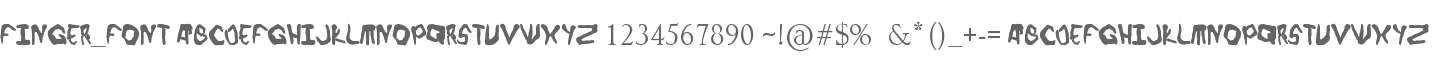 Finger_font