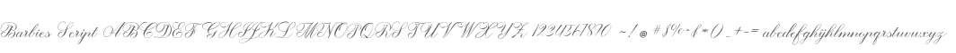 Barbies Script