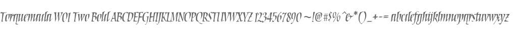 Torquemada W01 Two Bold