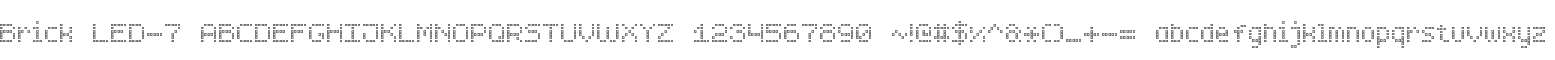 Brick LED-7
