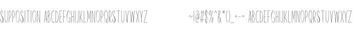 Supposition