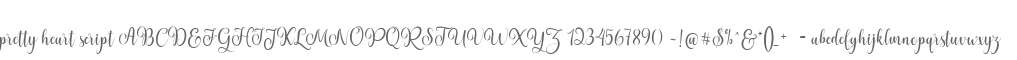 pretty heart script