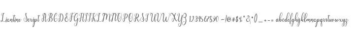 Liontine Script