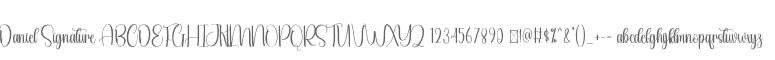 Daniel Signature
