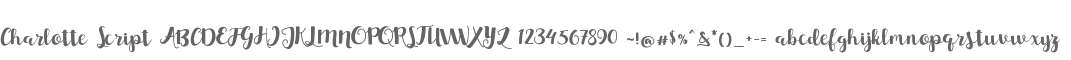 Charlotte Script