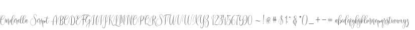 Cinderella Script