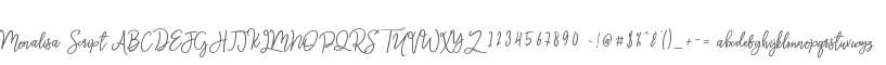 Monalisa Script