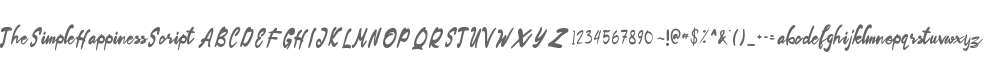 TheSimpleHappinessScript