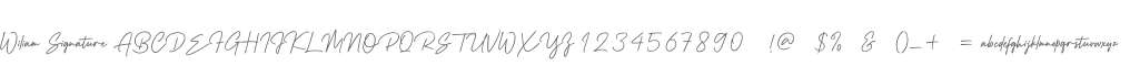 Wiliam Signature