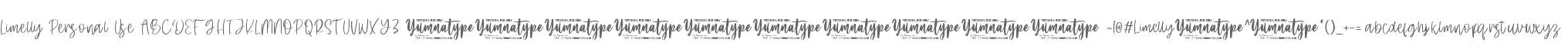 Limelly Personal Use