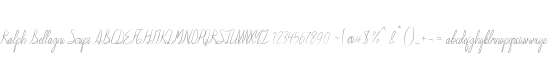 Ralph Bellagni Script