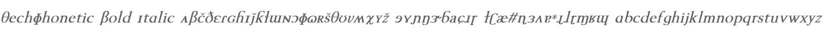 TechPhonetic Bold Italic
