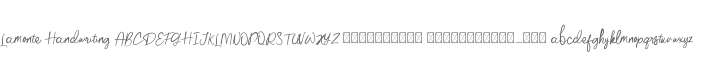 Lamonte Handwriting