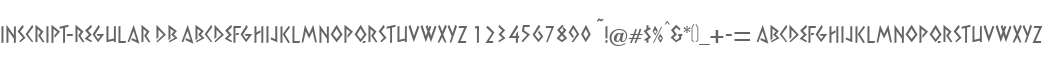 Inscript-Regular DB