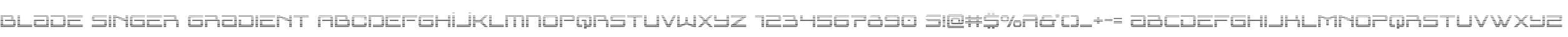Blade Singer Gradient