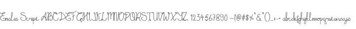 Emalia Script