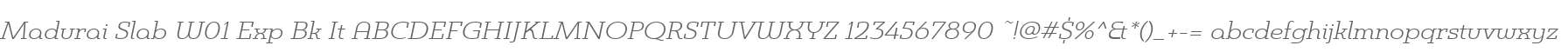Madurai Slab W01 Exp Bk It
