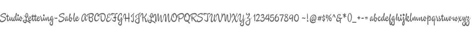 StudioLettering-Sable