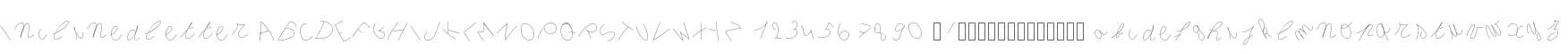 Inclinedletter