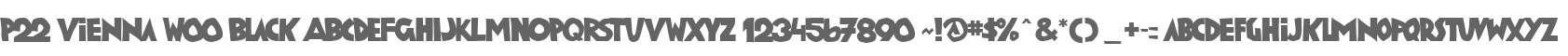 P22 Vienna W00 Black